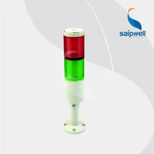 IP44 10 Вт 2 слоя цветные сигнала светящаяся башня/высокоэффективный промышленный многоуровневые Предупреждение света(LTA207-2T