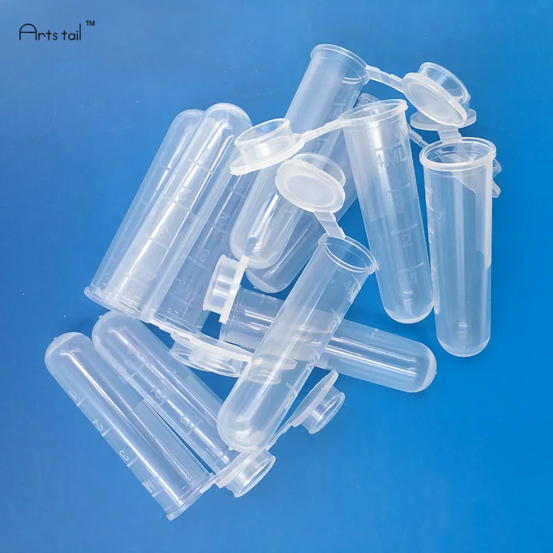 Buy 300pcs 4ml Test Tube With Lid Calibration