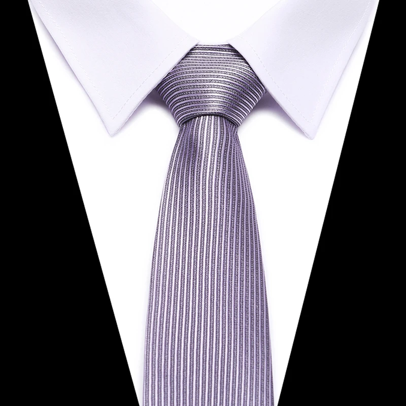 2017 Classic 100silk Mens Ties New Design Narrow Solid Ties for Men