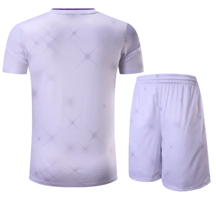 Г. взрослая рубашки и шорты Комплект Для мужчин Бадминтон футболка для игры в Настольный теннис, футболка Футбол