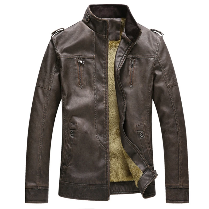 PU leather jacket (4)