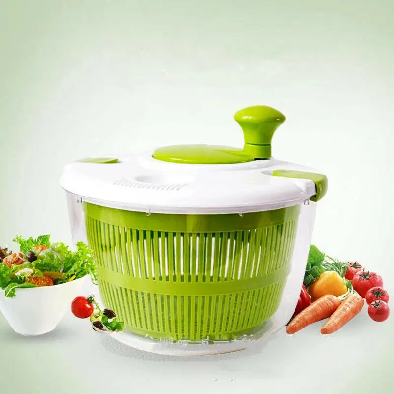 

Salad Spinner Large Dryer Bpa Free Oxo Grips And Good Vegetable New Bowls Green