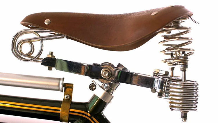 Bortia Винтажный велосипед седло brooks bs29 винтажный кожаный седло|vintage leather saddle|bicycle