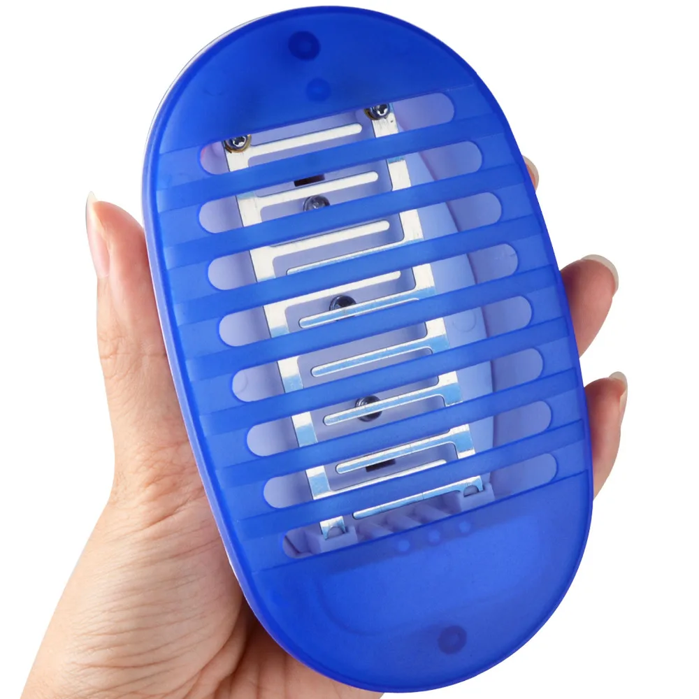 220V Socket Electric Mini Mosquito Lamp LED Mosquito Repeller killing