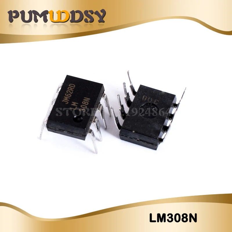 100 шт./лот Бесплатная доставка LM308 LM308N DIP8 двойной операционный усилитель новый