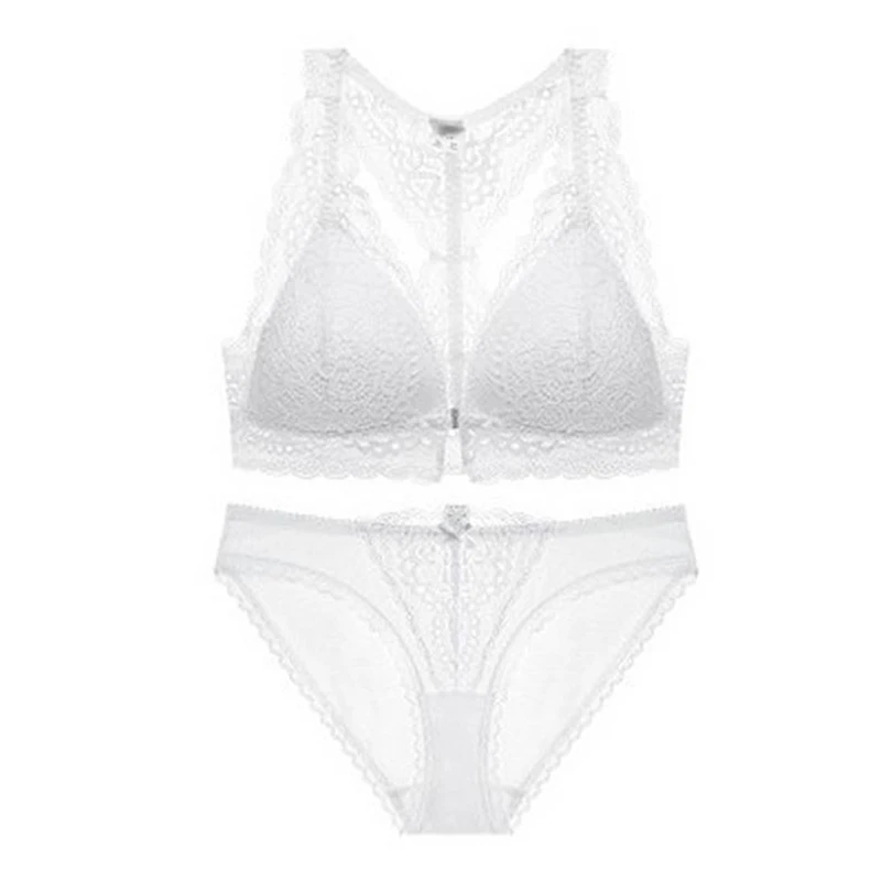SP&CITY Delicate Lace Sexy Bra Briefs Sets Elegance Beauty Back Women Push Up Bras Front Closure Wire Free Cotton Bra Lingerie SP&CITY Delicate Lace Sexy Bra Briefs Sets Elegance Beauty Back Women Push Up Bras Front Closure Wire Free Cotton Bra Lingerie