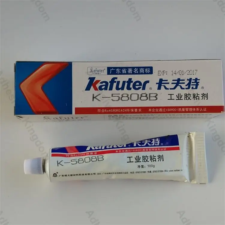 5 шт. Kafuter 100 г K-5808B модифицированного силана клей промышленные клеи конопатить антивибрационные резиновые черный