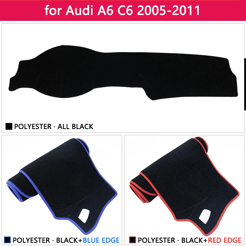 Для Audi A6 C6 2005 ~ 2011 4F Противоскользящий коврик на приборную панель солнцезащитный