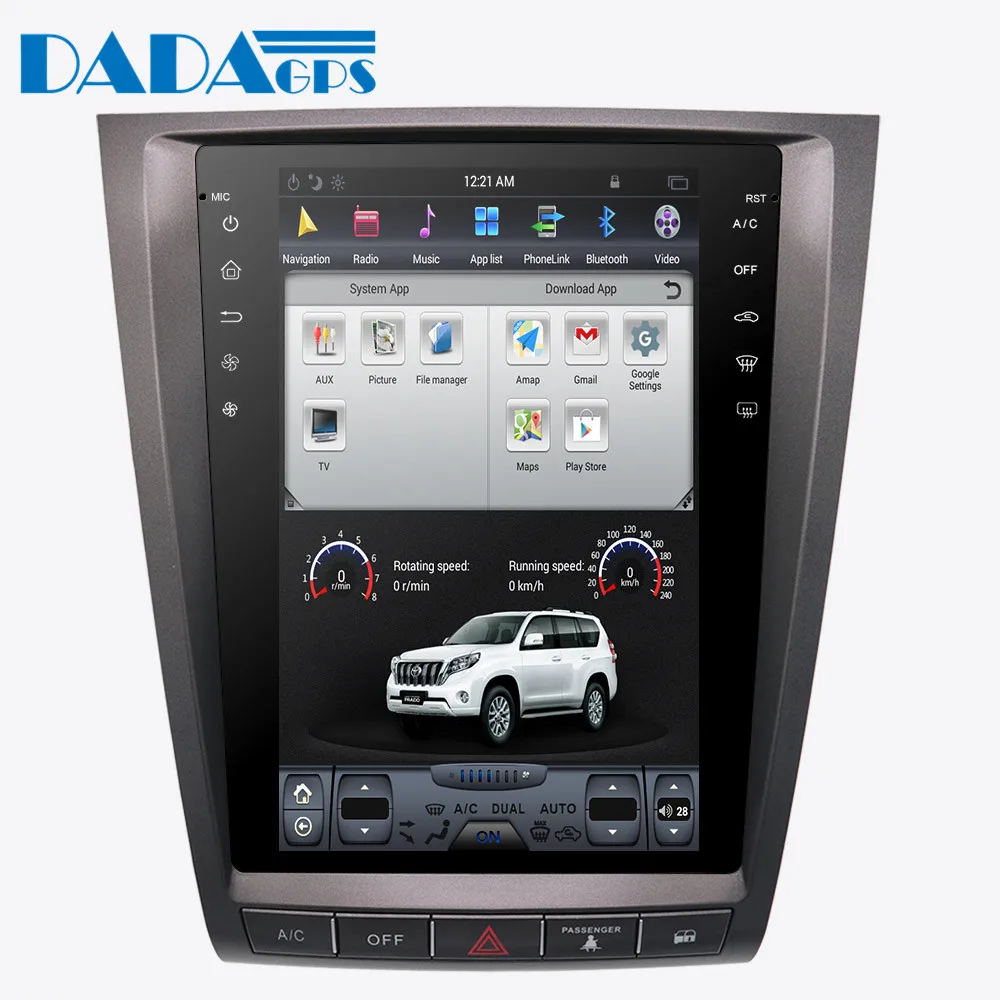 Discount 12.1"Tesla style IPS Screen Android 6.0 For lexus GS GS300 GS350 GS450 GS460 2004-2011 Car Radio player GPS Map Navigation NoDVD 4 Discount 12.1"Tesla style IPS Screen Android 6.0 For lexus GS GS300 GS350 GS450 GS460 2004-2011 Car Radio player GPS Map Navigation NoDVD 4