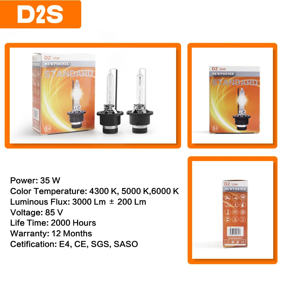 d2s bulb 6000k