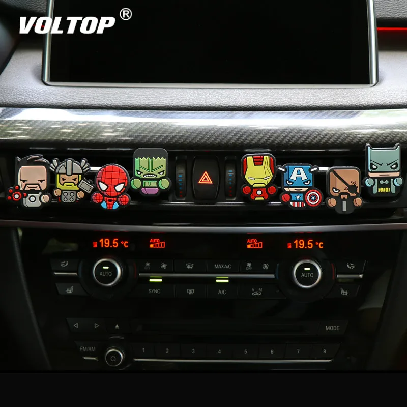 

Cartoon Air Freshener Perfume Car Diffuser Smell Car Interior Accessories Air Condition Vent Outlet Fashion Cool