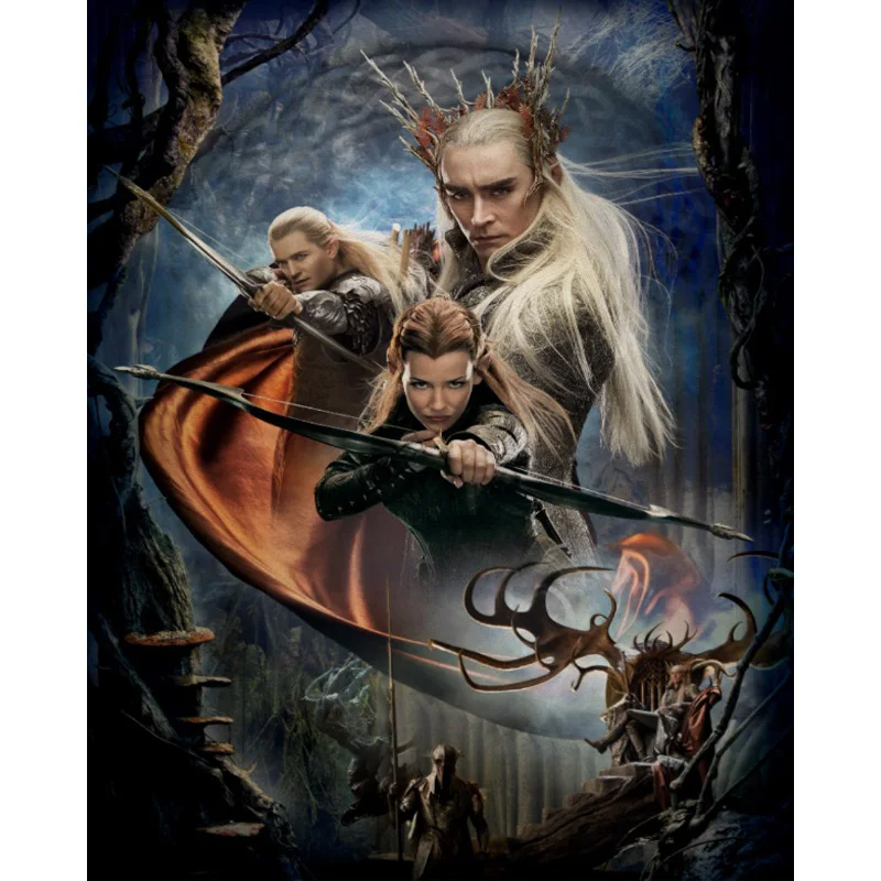 

5D DIY Square/Round Diamond Painting Lord of the Rings Cross Stitch Diamond Embroidery Needlework home Decoration J0200