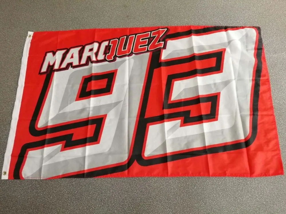 

Yehoy 90*150cm moto gp 93 marquez flag