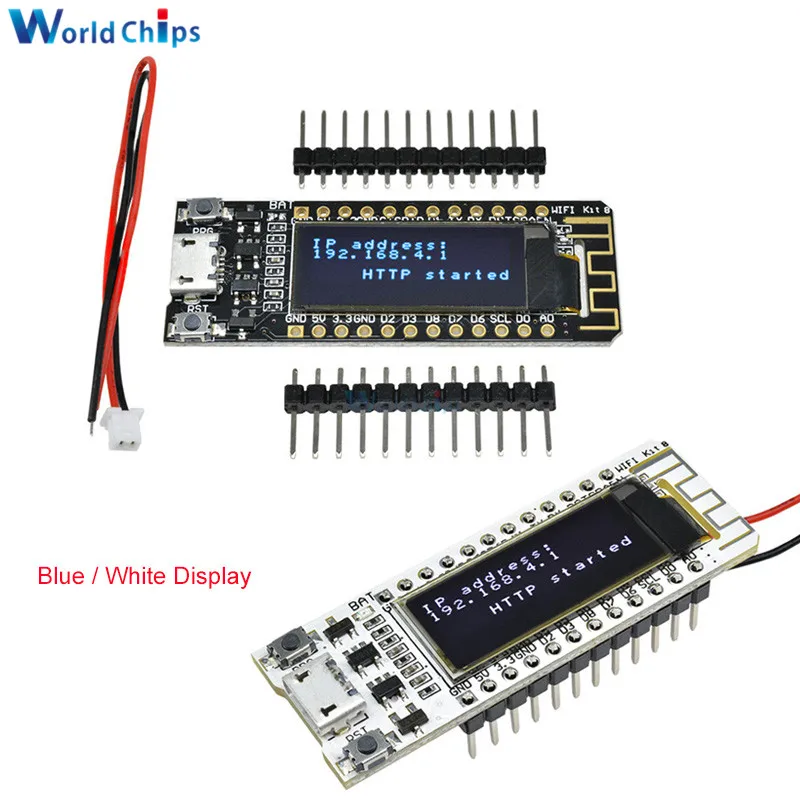 ESP8266 wifi чип 0,91 дюймов OLED CP2014 32Mb Flash ESP 8266 модуль Интернет вещей плата PCB для NodeMcu для Arduino IOT