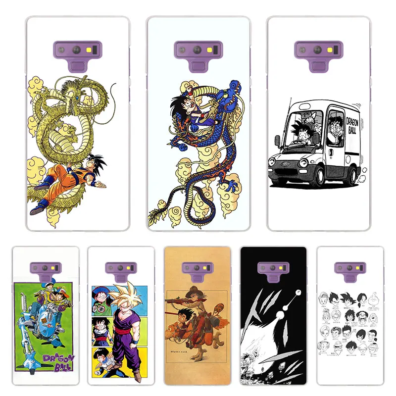 

dragon ball comic Transparent Case Cover for Samsung Galaxy Note 9 8 5 4 A6 A7 A8 A9 J3 J4 J6 J7 J8 2018 S10 lite plus cover