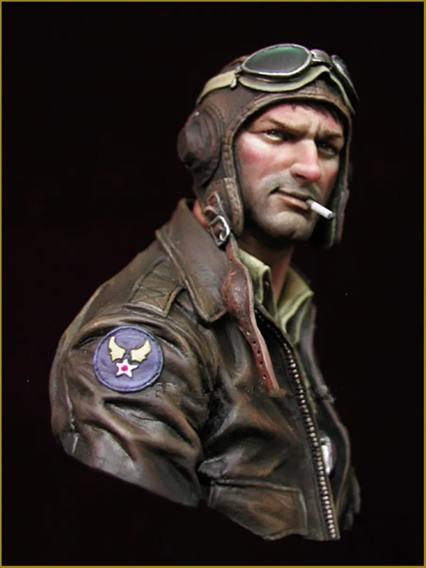 Разобранный Неокрашенный бюст 1/10 модельная фигурка из смолы Kit // BUST040|resin figure