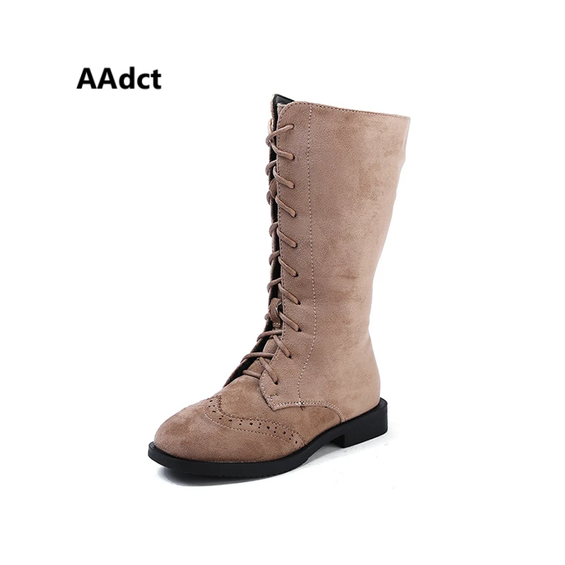 

AAdct Cotton high boots for girls Children's fashion boots 2018 plus velvet kids boots winter