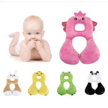 

Cute Animal Baby Neck Pillow Multi Type Soft U-Shaped Plush Sleep Neck Protection Pillow Travel Pillows For Children Baby Care