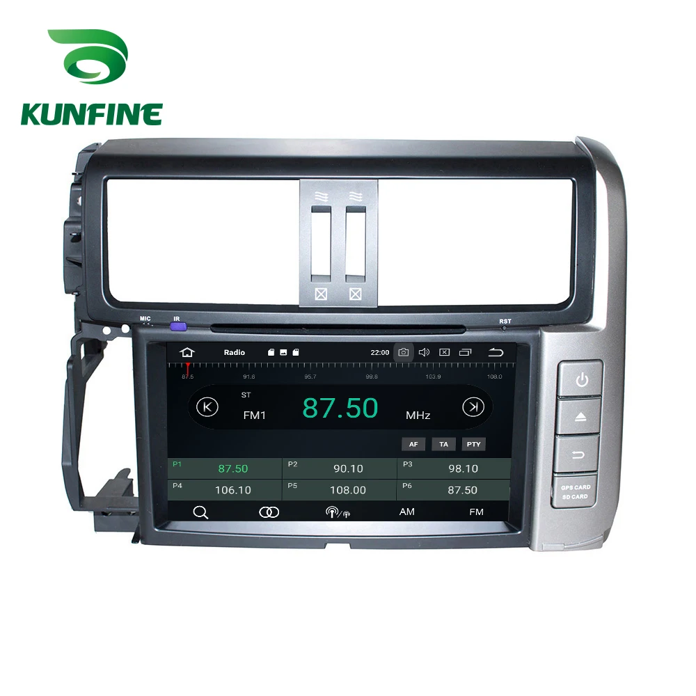 Discount Octa Core 4GB RAM Android 8.0 Car DVD GPS Navigation Multimedia Player Car Stereo for Toyota PRADO 2010-2013 Radio Headunit 3