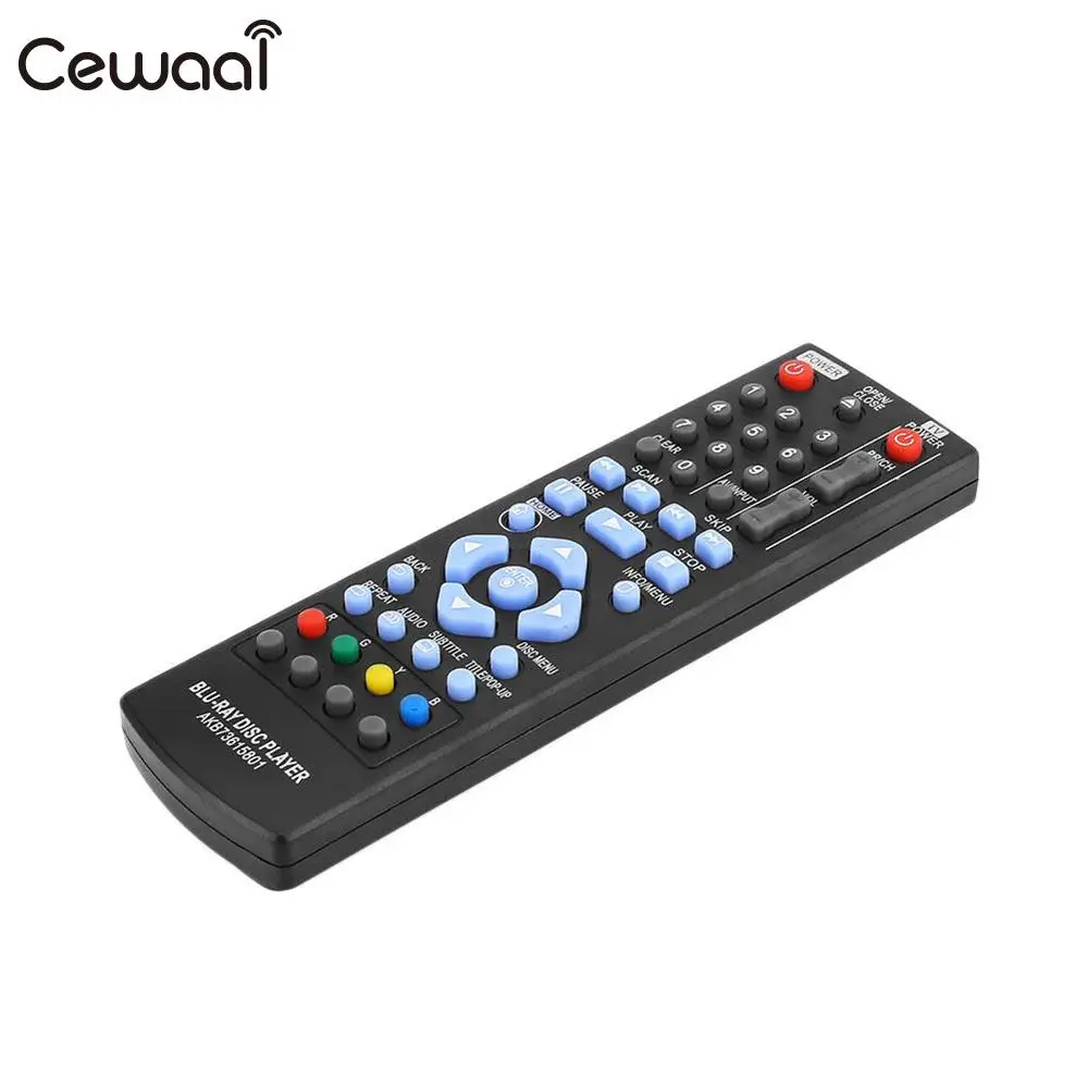 Cewaal Замена RC AKB73615801 пульт дистанционного управления для LG DVD Blu Ray плеер BP320 BP220 BP200