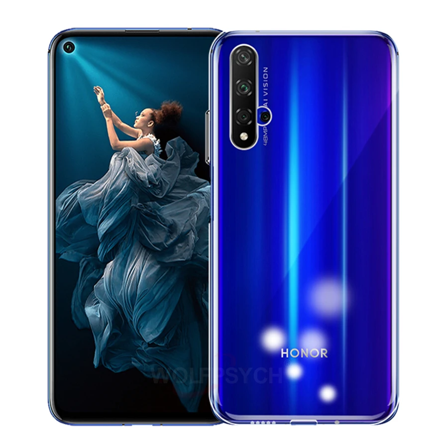 Тонкий прозрачный силиконовый мягкий чехол для huawei Honor 20 чехол прозрачный TPU чехол для Honor 20 9X Pro Чехол для телефона на Honor 20 Lite