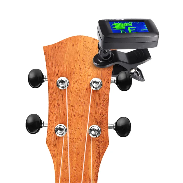 Mini Guitar Tuner LCD Display Backlight 360 Degree Rotating Clip For Bass Violin Ukulele YS-BUY