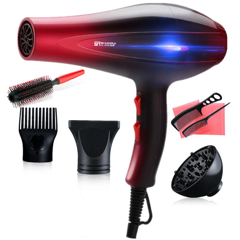 

Portable Powerful Electric Hair Dryer Traveller Compact 2000W Hot/cold Air Salon Hair Dryer 40D