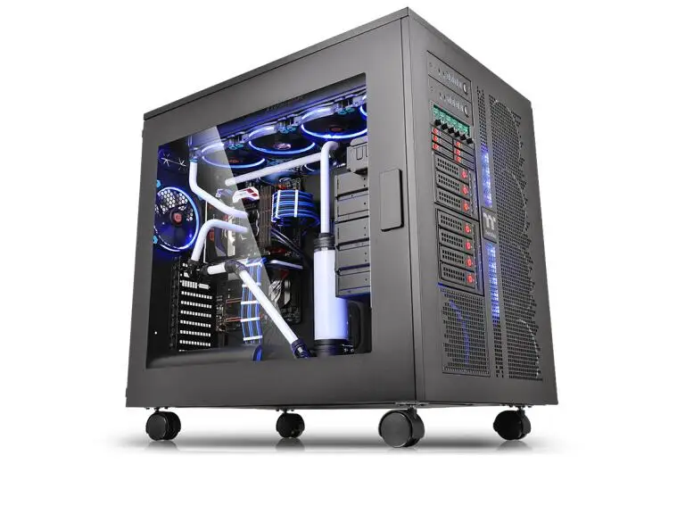 Special Offers Tt Thermaltake Core W200 Dual system chassis (dual system chassis/dual system workstation chassis personality assembly solution)