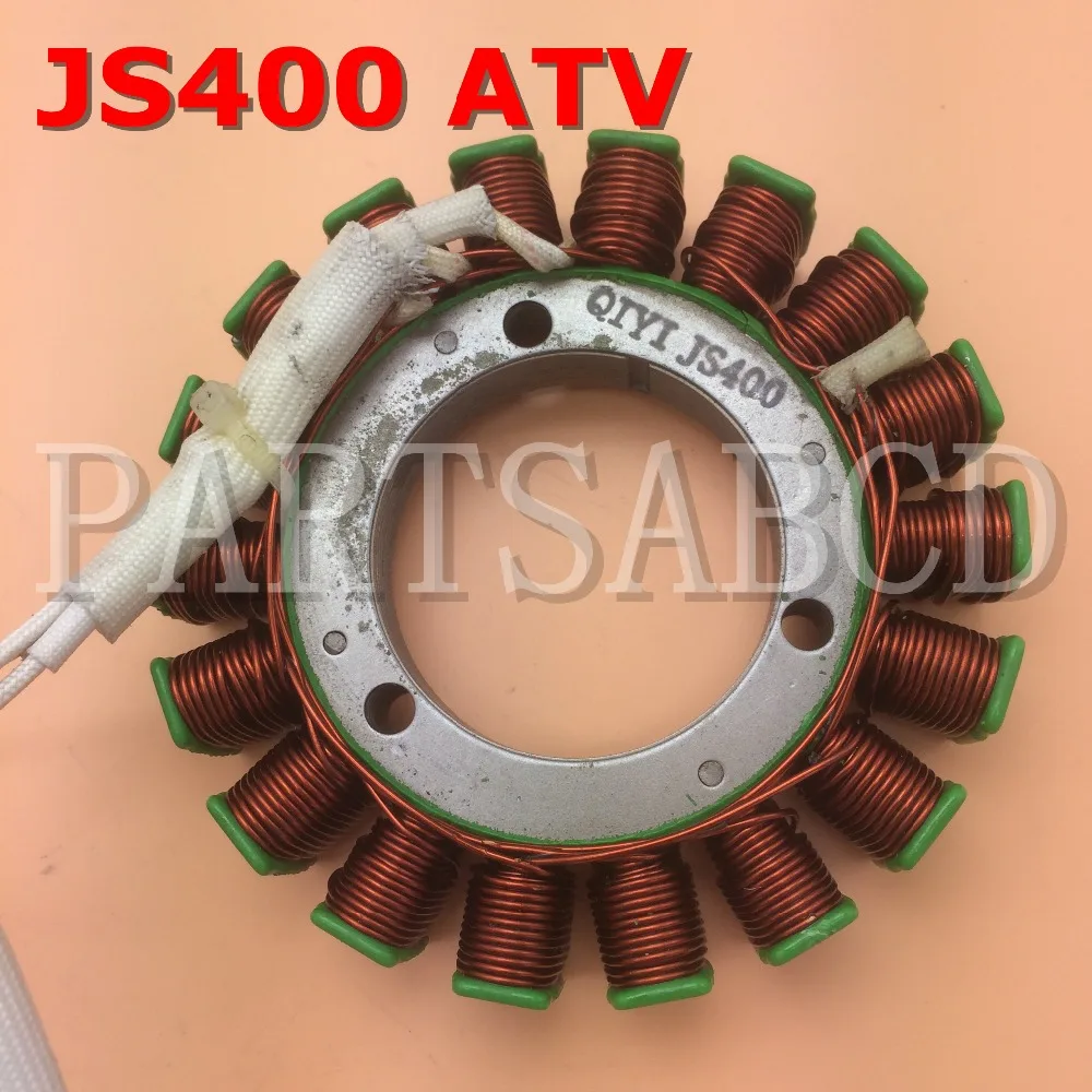 Запчасти ABCD JS400 Jianshe 400CC ATV Quad 18 статор катушки Bashan запчасти|atv parts|atv quadjianshe 400cc atv |