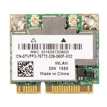 Беспроводная карта адаптера для Broadcom BCM94352HMB DW1550 half Mini PCI-E 802.11ac/b/g/n 2,4G/5,0 GHz wifi Bluetooth 4,0