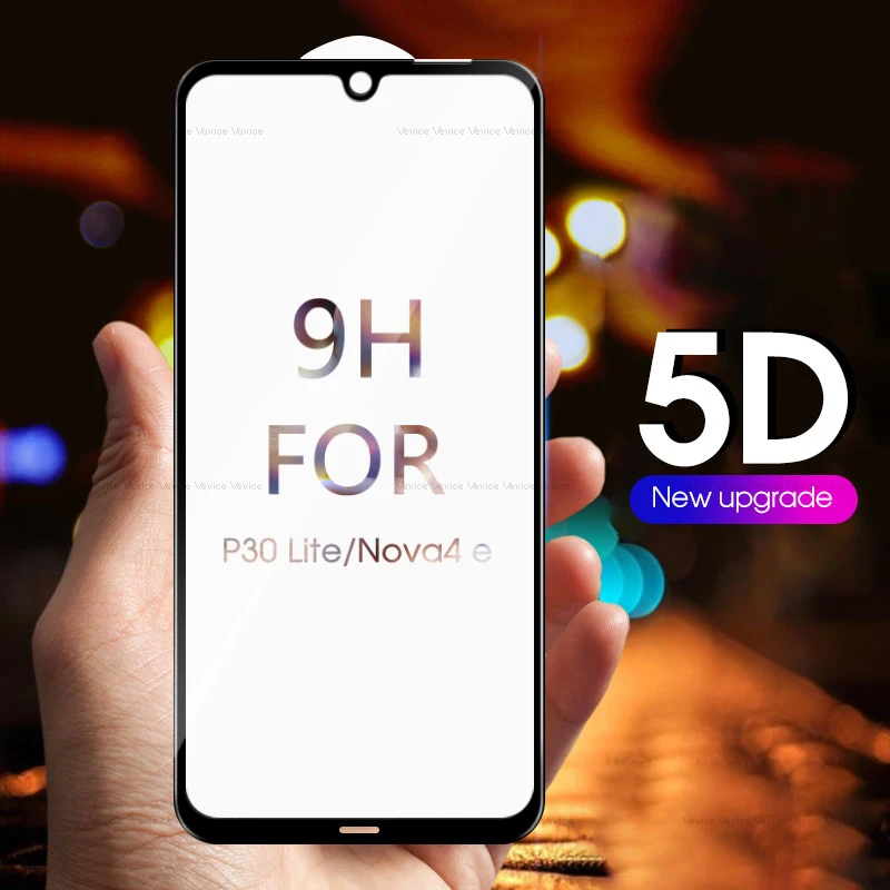 5D полное покрытие закаленное стекло для Huawei Mate 20 Pro 20X P30 Lite Honor 8X 8C 8S 10 10i 20i Защитная