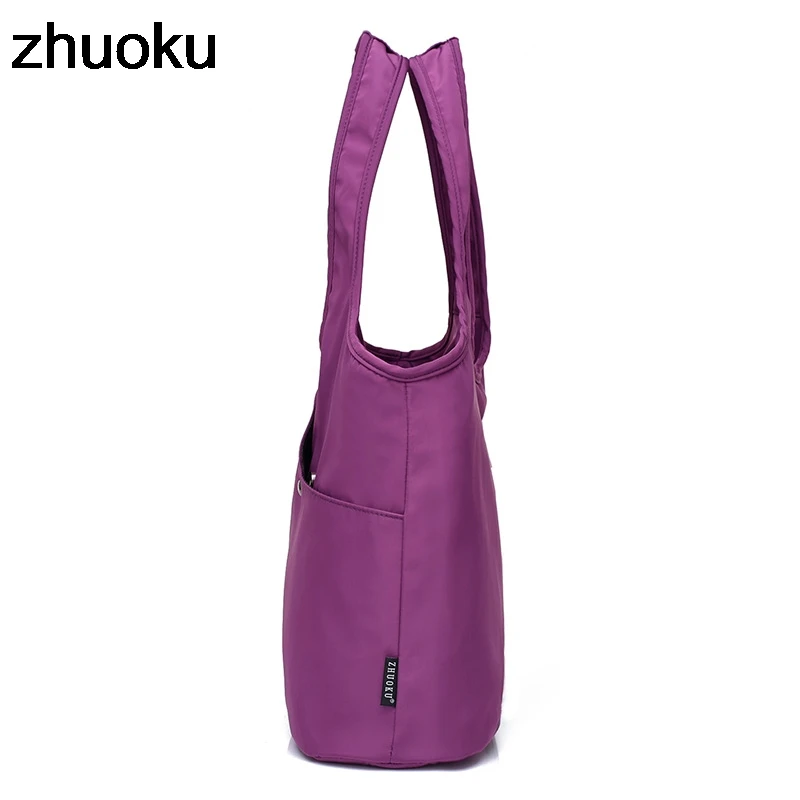 Kopen Vrouwen Schoudertas Luxe Handtas Designer Nylon Tote Strand Casual Tote Vrouwelijke Winkelen Top Handvat Purse Sac Femme Bolsa feminia