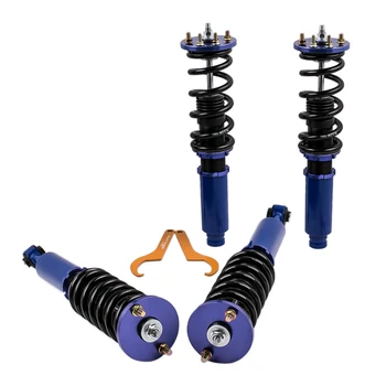 

Full Assembly Coilovers Suspension for Honda Acura TSX 2004 2005 2006 2007 2008 Damper Force Spring Camber Plate Top Mount Strut