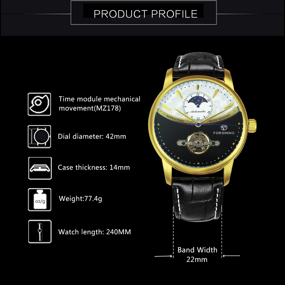 Королевское Платье часы automatic Tourbillon Скелет Механические Роскошные Брендовые