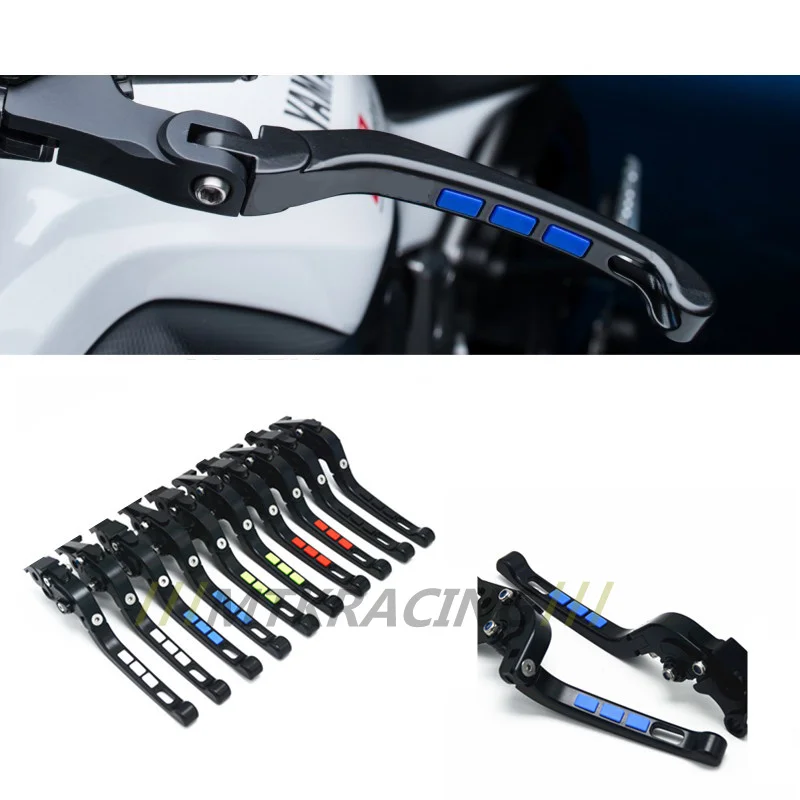 

Free delivery For APRILIA RSV4/RSV4 FACTORY Motorcycle Modified CNC Non-slip Handlebar single-Folding Brakes Clutch Levers