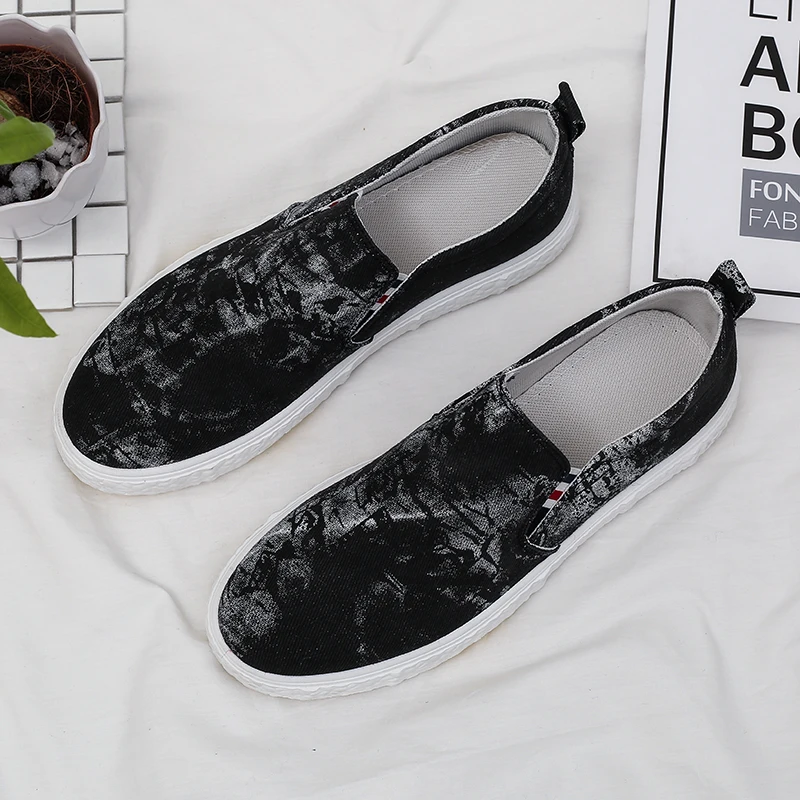 

Breathable Casual Shoes Men Canvas Sneakers Lace Up Male SlipOn Loafers Shoes Krasovki Chaussures Hommes Tenis Masculino Adulto