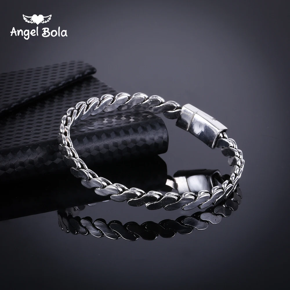 

10pcs/lot Top Quality Women's Motor Bike Chain Ancient Silver Motorcycle Chain Bracelet Buddha Bangle Jewelry Free Shipping