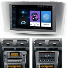 Android8.1 7-дюймовый автомобильный Радио 2din автомобильный мультимедийный плеер gps навигации DVR для Toyota Avensis 2002-2008