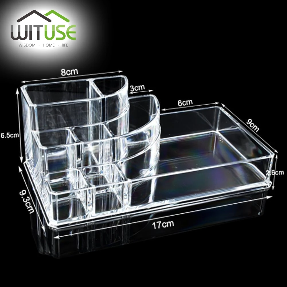 

Cheap sale Makeup Organizer Plastic Storage Box For Jewelry Container Toiletry Organizer Cosmetic Storage Box Holder