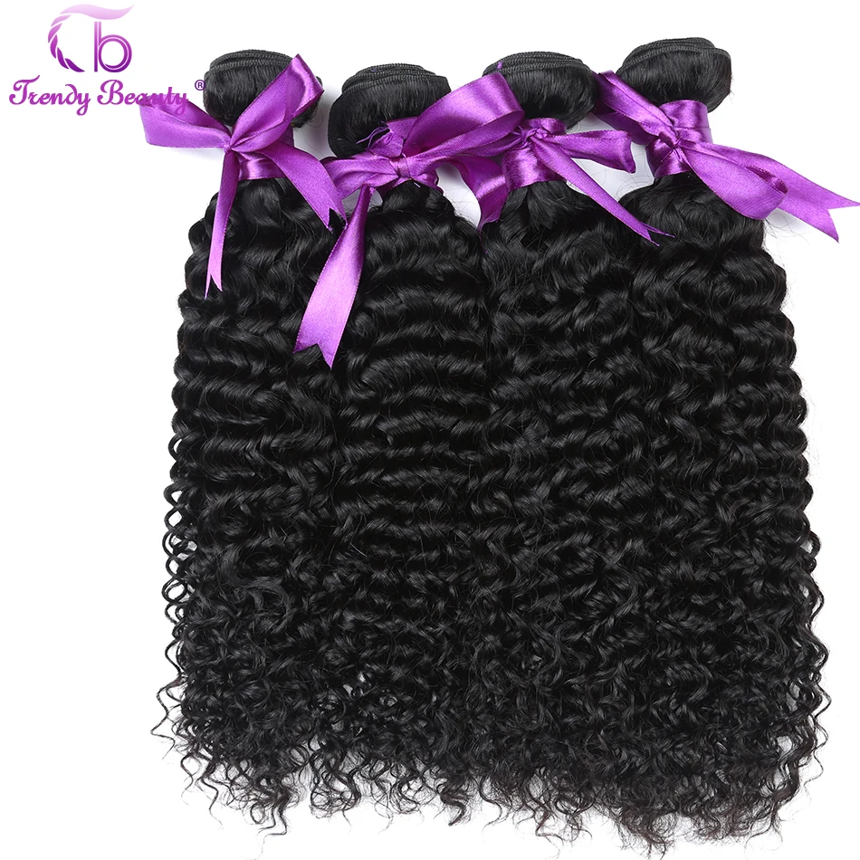 Brasileira com - Pacotes com Fecho de Cor Beleza na Moda Encaracolados Bizarro Middle Três Parte Lace Encerramento Cabelo Humano Natural Preto - 5 High Quality Apliques e perucas
