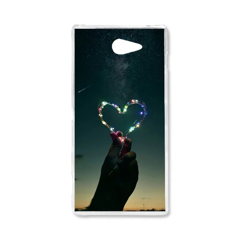 TAOYUNXI Мягкий чехол из ТПУ для sony Xperia M2 чехол s для sony M2 S50H D2303 D2305 D2306 dual D2302 4,8 дюймов гибкий чехол с рисунком "сделай сам" - Цвет: J099