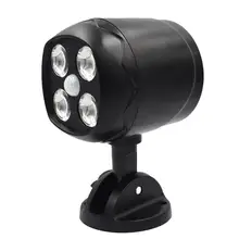 Настенный светильник с датчиком движения, 4LED, точечный светильник, 500lm, водонепроницаемый светильник, для сада, прохода, уличный светильник, Точечный светильник для улицы, настенный светильник