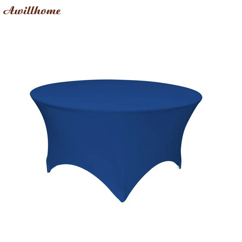 Free Shipping 30pcs 5 ft. Round Stretch Table cover spandex table