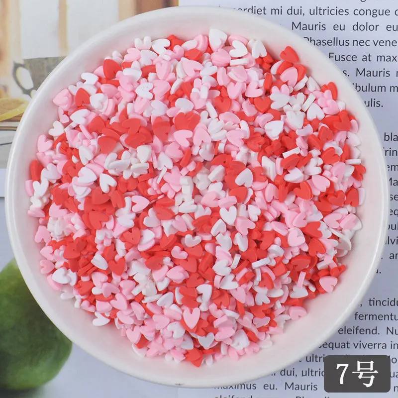 DIY 100g клейкие аксессуары глины Sprinkles украшения для слизи наполнитель поставки имитация шоколада торт десерт грязи игрушки из частей