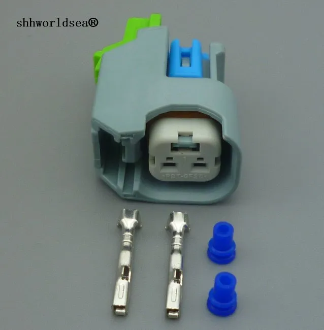 Shhworldsea 2-контактный разъем EV6 1 5 мм гнездовой для автомобильной топливной линии