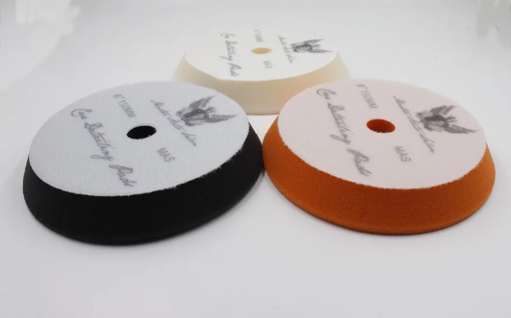 Almofada de lã de Polimento Qualidade Rupess Forma Curta Japonês lã Lustrando & Polimento Pad Espuma Buff Disct 7'or6'for Escolher Rodam Cor 13 Cheap Esponja p encerar