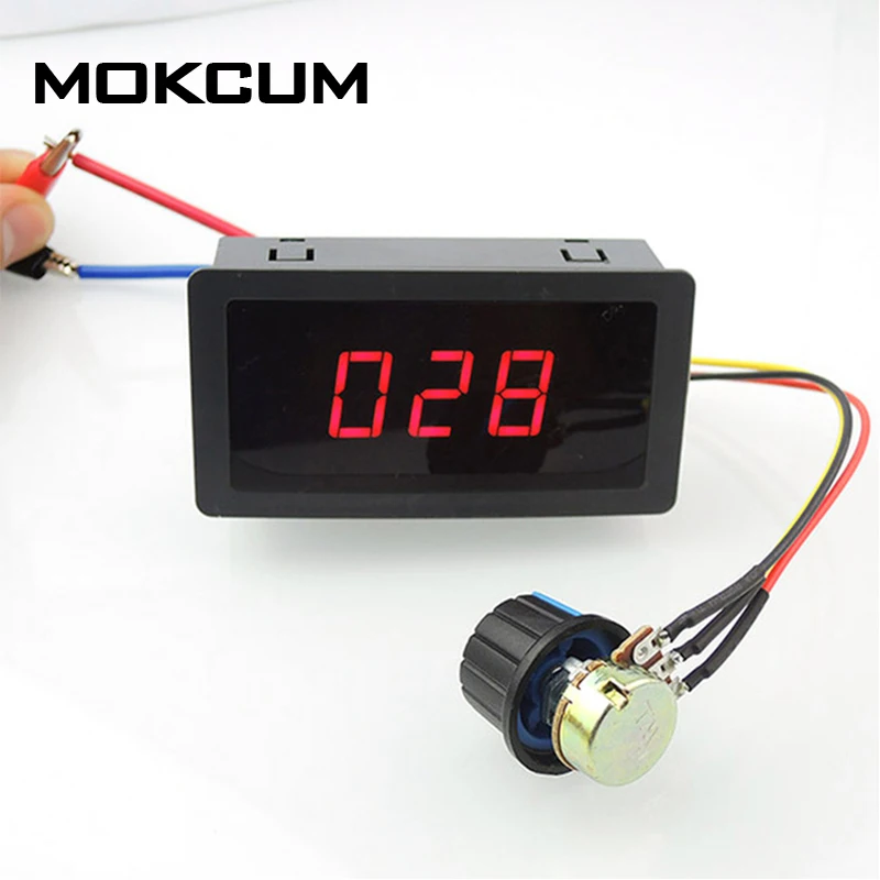 

6V 12V 24V 5A PWM DC Motor Speed Controller CCM5D Digital Display LED Motor Controller Speed Regulator