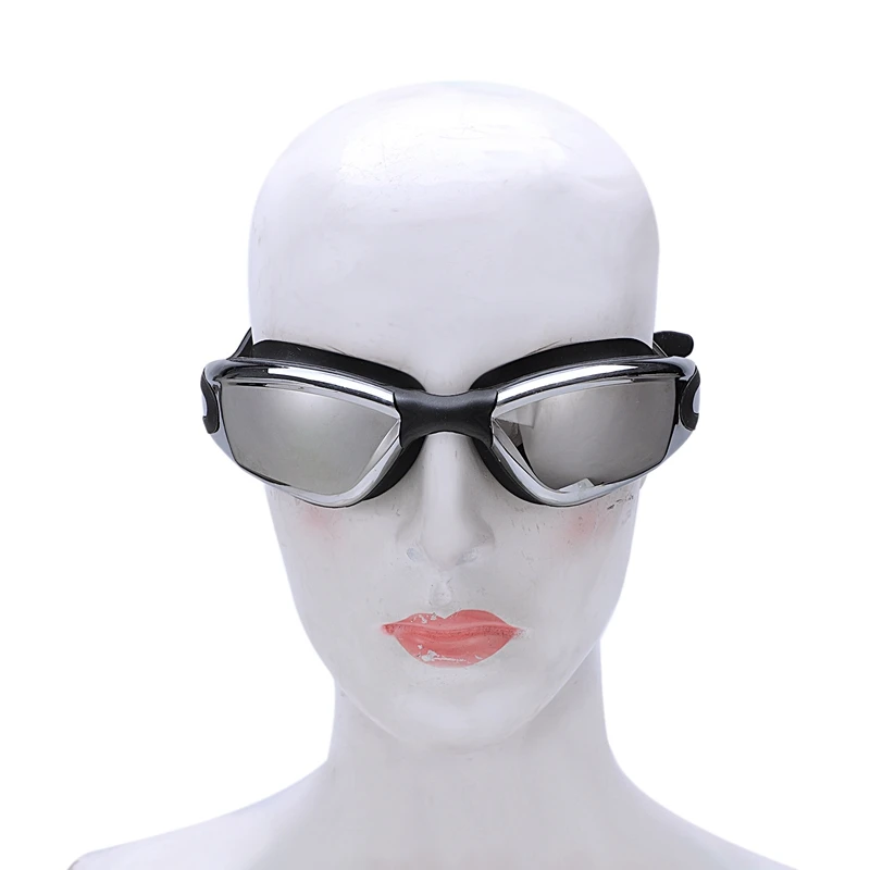Гальванического покрытия УФ Водонепроницаемый Анти-туман Плавание носить очки плавание, дайвинг водные очки Gafas регулируемые Плавание ming очки Для женщин Для мужчин