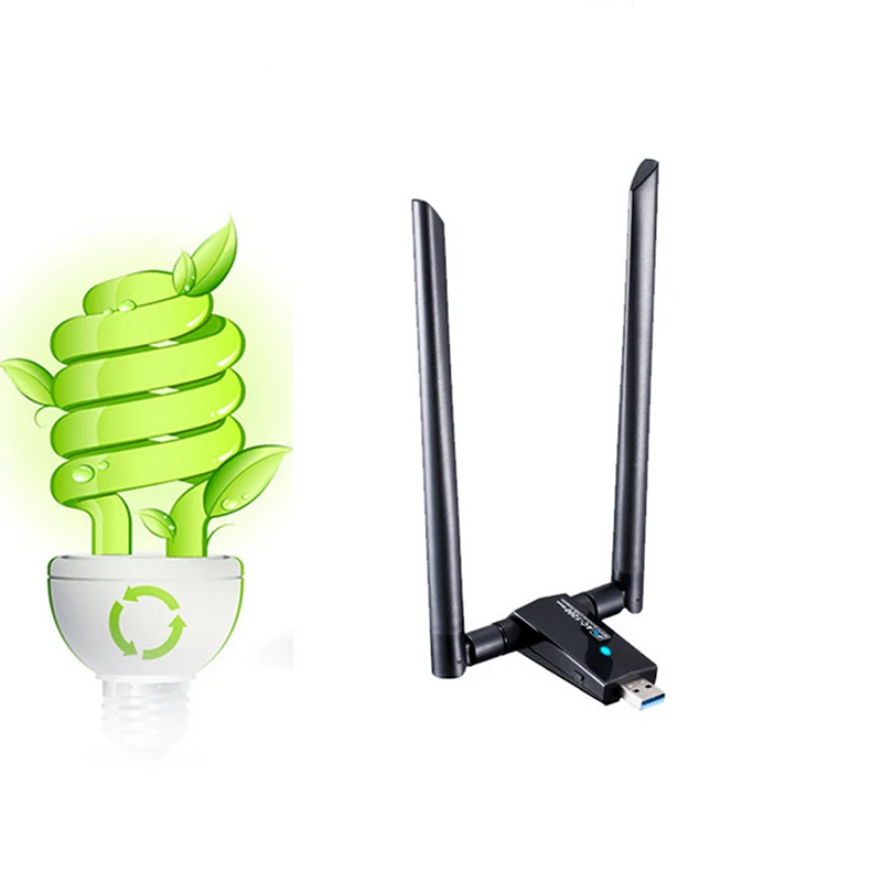Беспроводной Wifi адаптер USB 3 0 двухдиапазонный 2 4 ГГц/5 ГГц 1200 Мбит/с 802.11AC IEEE 802 11
