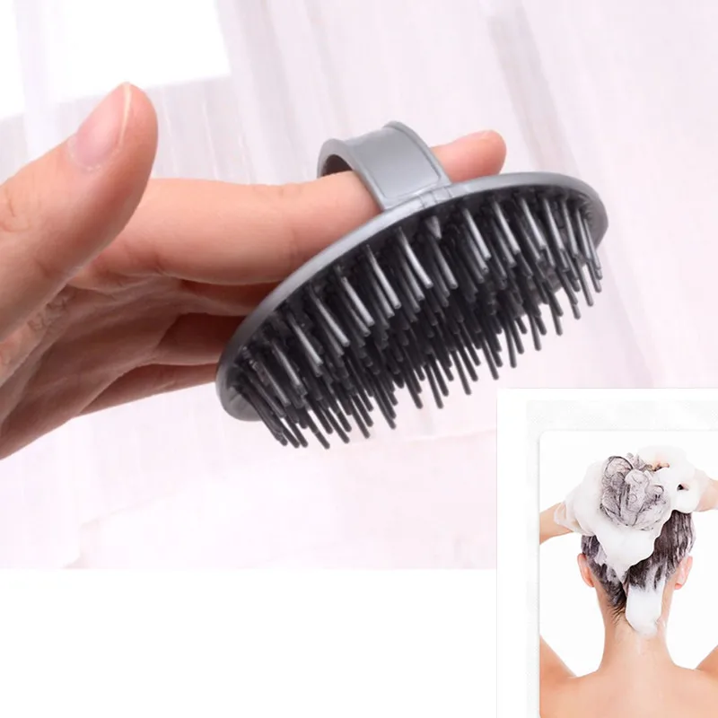 

1Pc Magic Anti-static Hair Brush Handle Tangle Detangling Comb Shower Electroplate Massage Comb Salon Hair Styling Tool